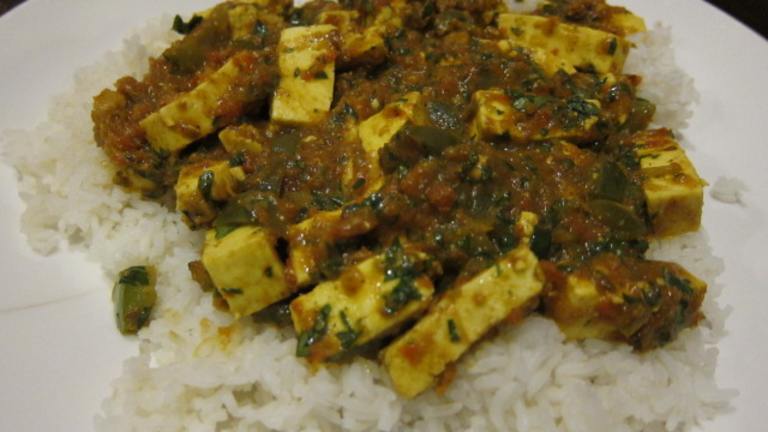 Paneer Tikka Masala created by Dr. Jenny