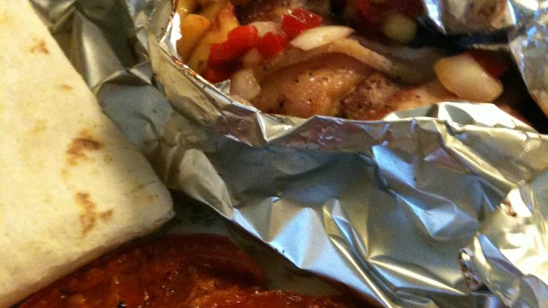 Grilled Bacon-Wrapped Tilapia & Fresh Fruit Salsa #RSC Created by MangekyouWolfe