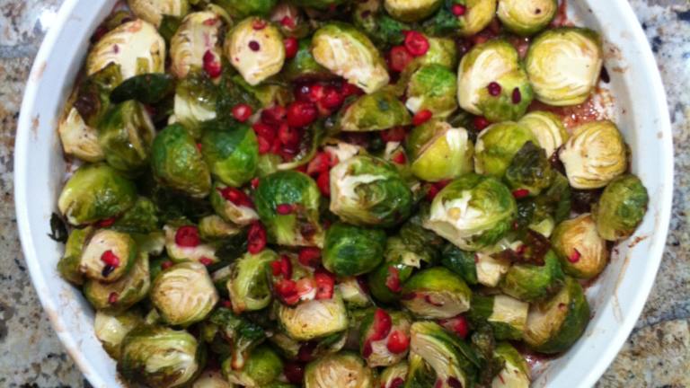 Holiday Brussels Sprouts With Cranberries created by JayneF
