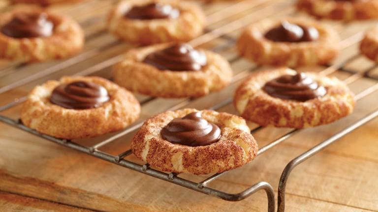 Chocolate Hazelnut Snickerdoodle Cookies