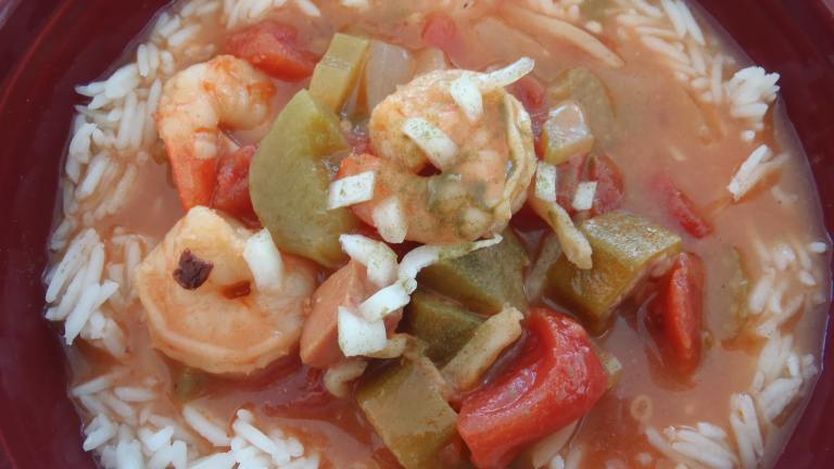 Christmas on the River Seafood Gumbo Created by Linky