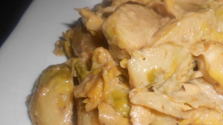 Creamy Braised Brussels Sprouts created by Tisme