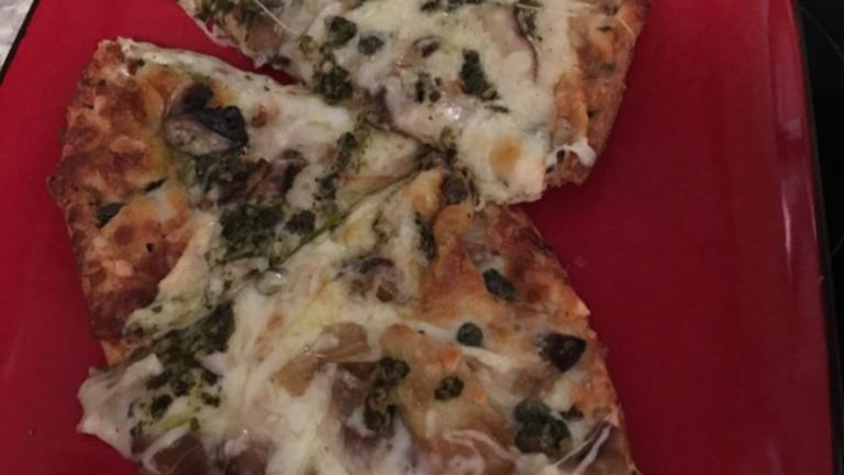 Wild Mushroom Pizza With Truffle Oil Created by Anonymous