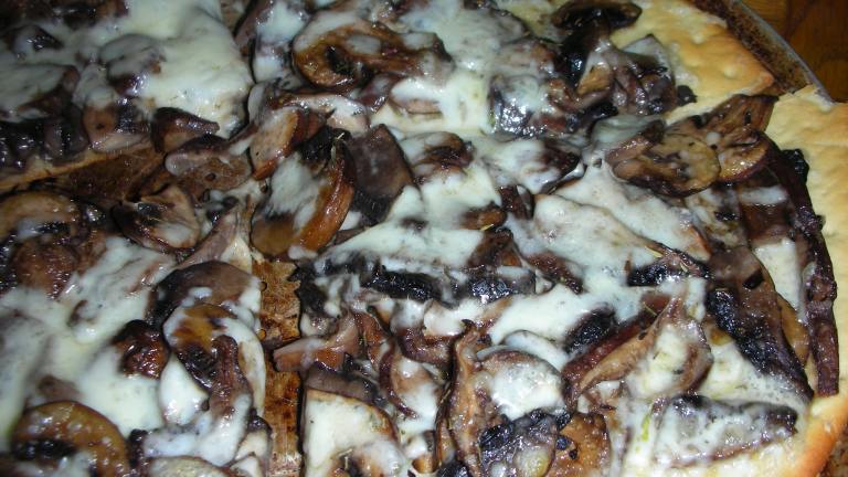Wild Mushroom Pizza With Truffle Oil Created by JackieOhNo!
