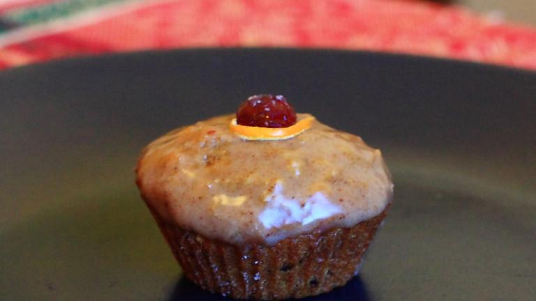 Spiced Orange Cranberry Mini Muffins - Whole Grain Created by kah9731