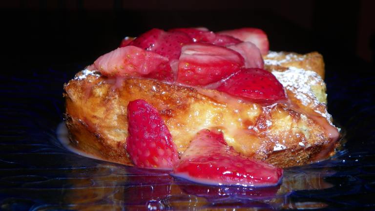 Stuffed French Toast With Strawberry Grand Marnier Created by Baby Kato