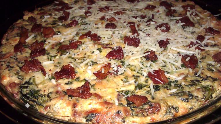 Spicy Bacon, Spinach and Artichoke Dip created by mersaydees