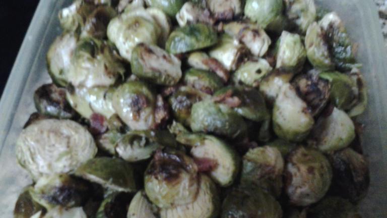 Brussels Sprouts With Bacon and Walnuts created by Cynthia L.