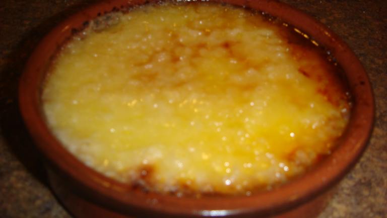 Creme Brulee in the Slow Cooker Created by Barenakedchef