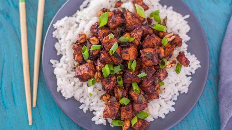 Delicious Kung Pao Chicken Created by DianaEatingRichly