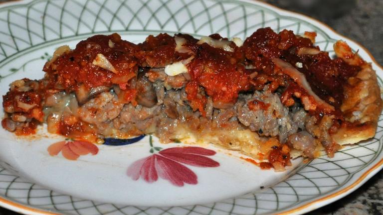 Ridiculously Easy Chicago-Style Pizza Pie Created by KateL