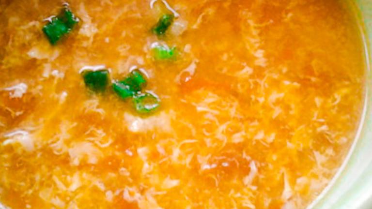 Weight Watchers Tomato Egg Drop Soup 2 Pts. created by College Girl