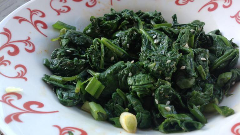 Seasoned Spinach Created by AZPARZYCH