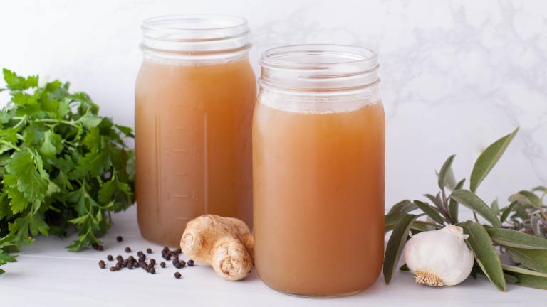 Mineral Rich Bone Broth Created by DianaEatingRichly