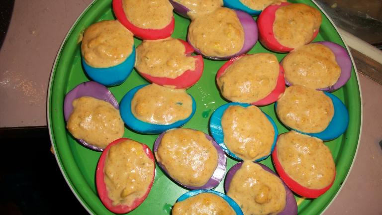 Easter Deviled Eggs Created by ElizabethKnicely