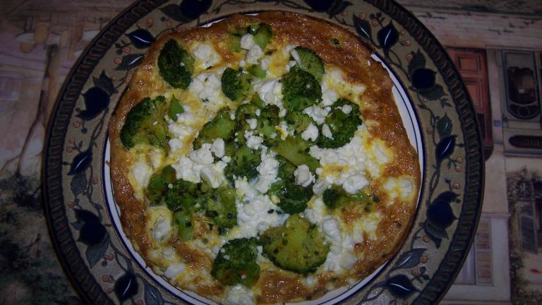 Forevermama's Spinach, Feta, and Tarragon Fritata Created by Dancer Jeanne