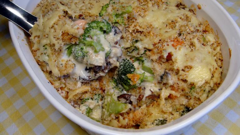 Creamy Broccoli Mushroom Casserole Recipe Food