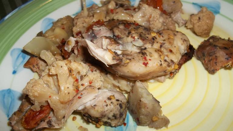 Chicken With Sun-Dried Tomatoes and Artichokes - 8 Net Carbs created by rpgaymer
