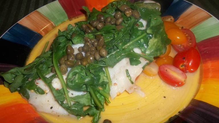 Tilapia With Arugula, Capers, and Tomatoes created by rpgaymer