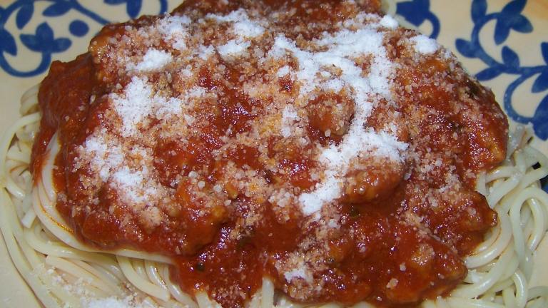 Mimi's Fantastic Thick Spaghetti Sauce Created by Mimi in Maine