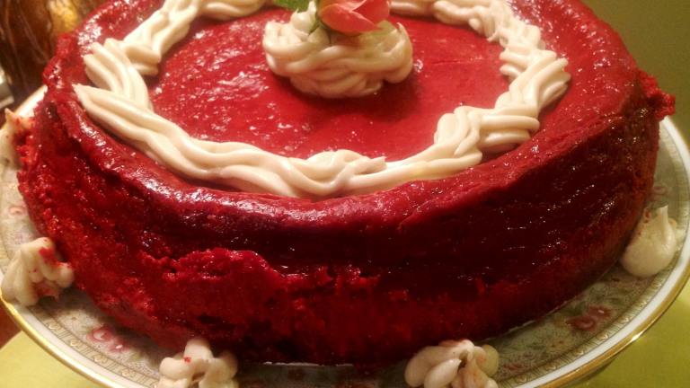 Red Velvet Cheese Cake Created by Miss Fannie
