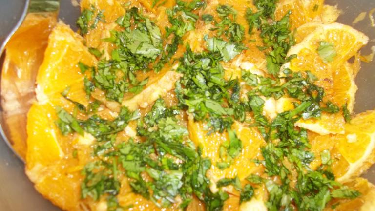 Middle Eastern Spiced Orange Salad created by rpgaymer
