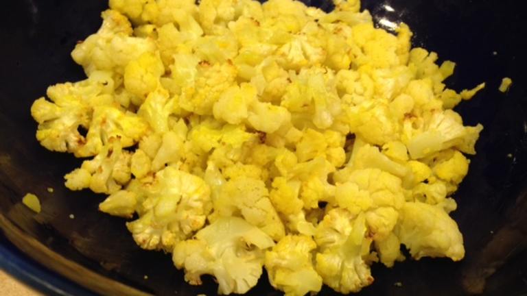 Cauliflower Popcorn (Diabetic Friendly) created by Cook4_6
