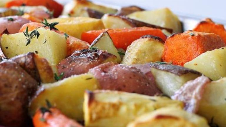 Roasted Root Vegetables With Truffle Oil & Thyme created by taylormademarket