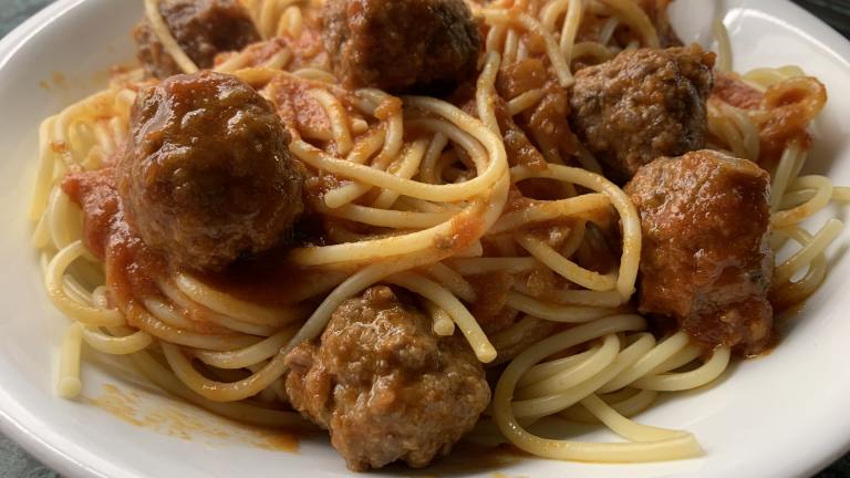 Italian Veal Meatballs Created by Chef Gorete