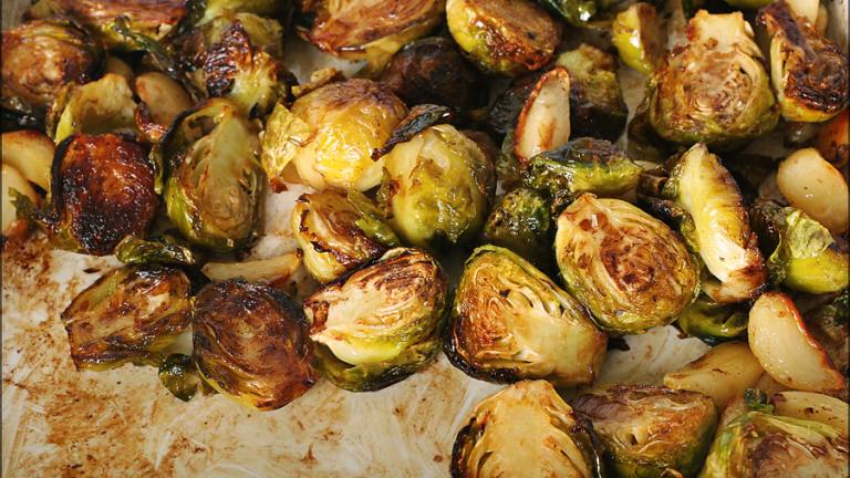 Balsamic Roasted Brussels Sprouts created by taylormademarket
