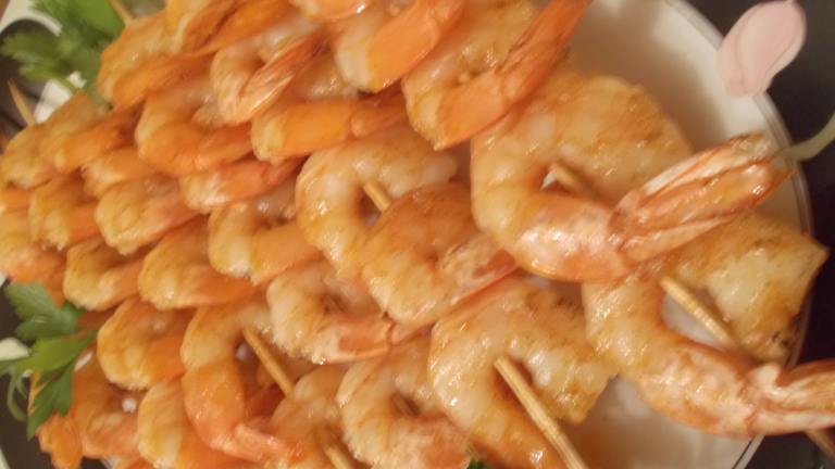 Grilled Shrimp Kabobs With Creole Butter Created by MomLuvs6