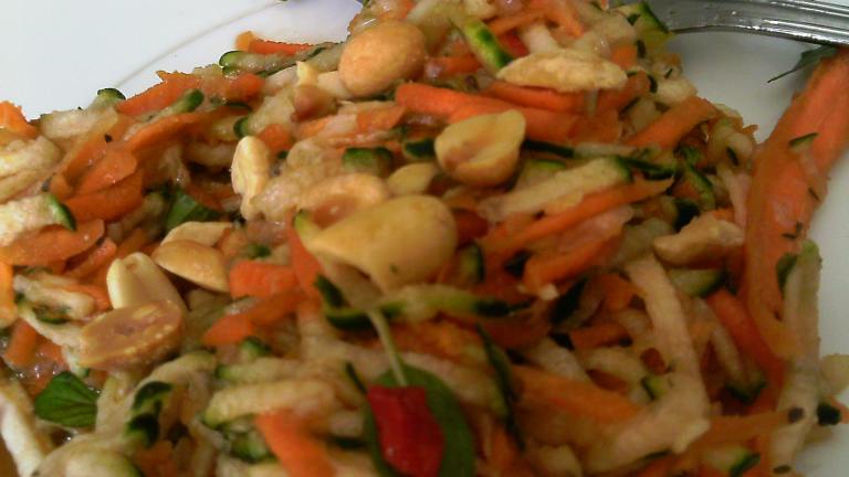 Thai Carrot  Cucumber  Salad Created by Dienia B.
