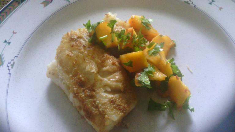Moroccan-Style Tilapia With Cumin, Mango and Cilantro Recipe created by sheepdoc