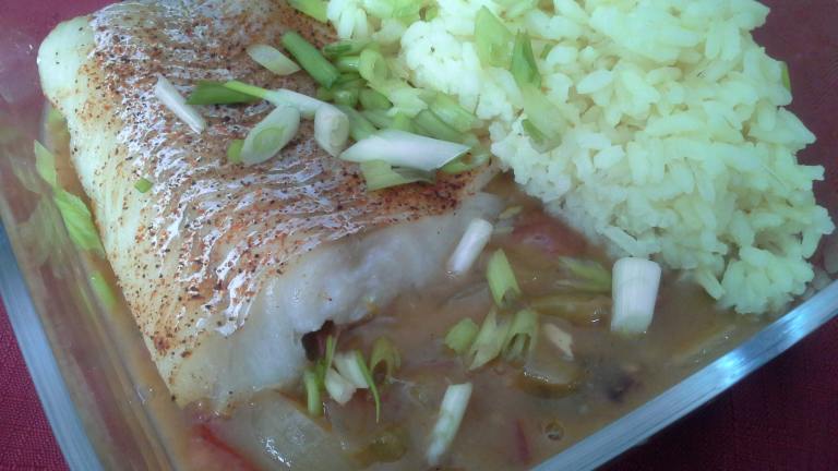 Red Snapper - Roasted in a Creole Sauce Created by threeovens
