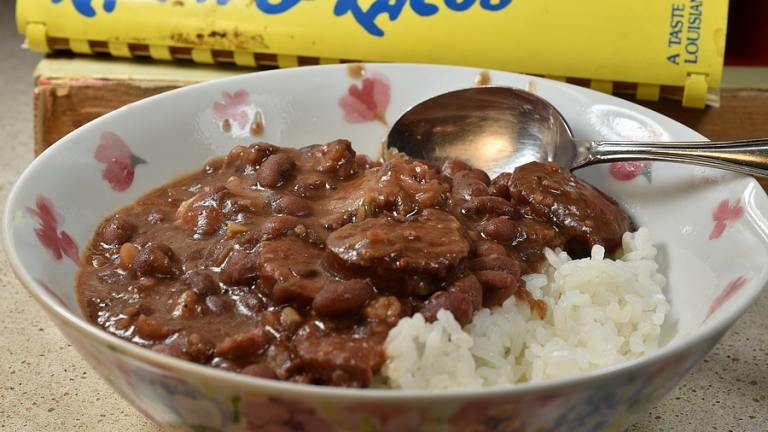 Classic Red Beans and Rice created by Lavender Lynn