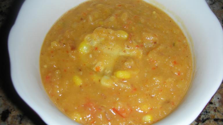 Jamaican Spiced Corn Soup Recipe Created by JackieOhNo