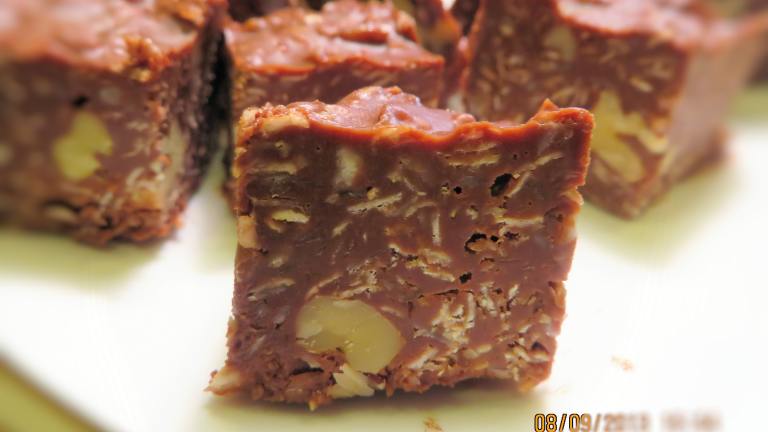 Chocolate - Coconut No Bake Bars Created by Bonnie G 2