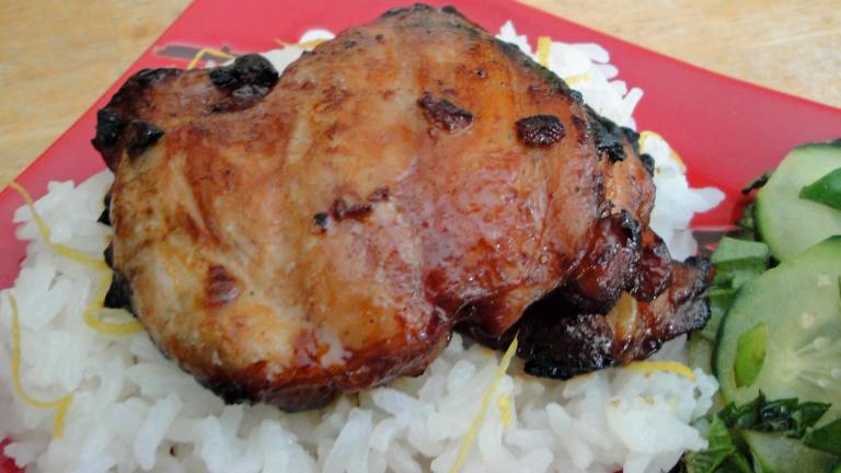 Mouan Ang ( Cambodian Grilled Chicken) Created by Debbwl