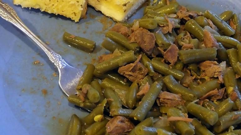 Green Beans and Beef Created by LindaS