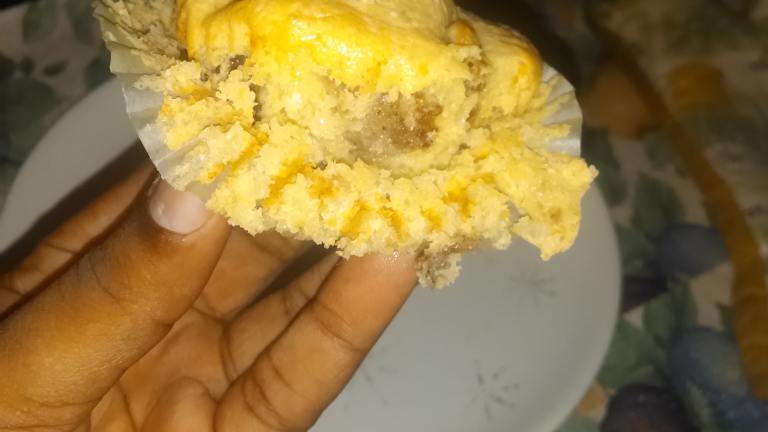 Breakfast in a Corn Muffin created by Shaleisha W.