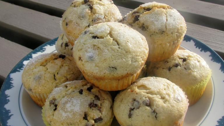 Chocolate Chip Eggnog Muffins Created by lazyme