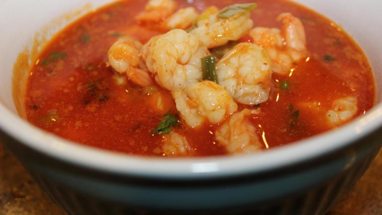 Spicy Shrimp Saute created by Barenakedchef