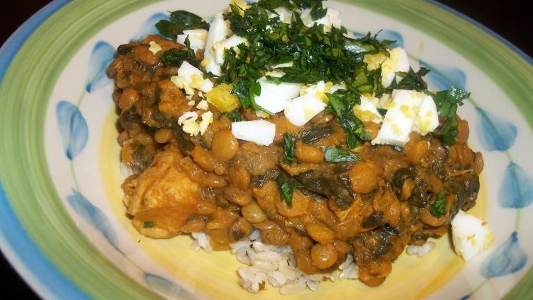 Curried Chicken With Lentils Created by rpgaymer
