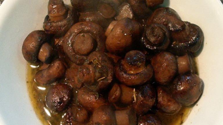 Crock Pot Mushrooms created by Outta Here