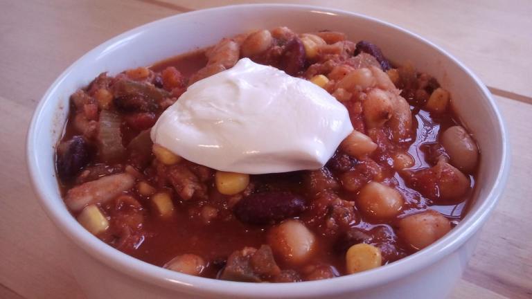 Easy Turkey Vegetable Chili Created by wirkwoman1
