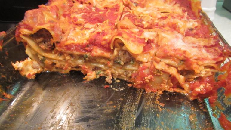 Easy Shortcut Lasagna Created by Johncn