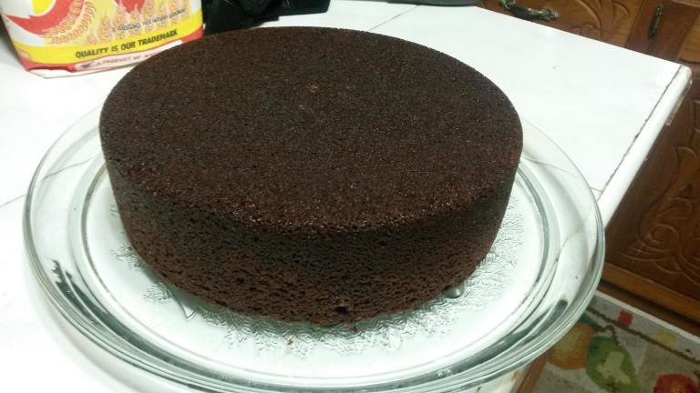 Eggless Chocolate Cake Created by Vishala M.