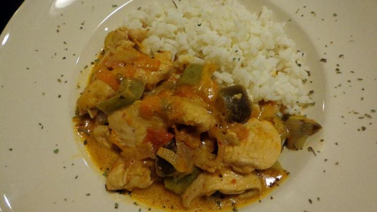 Authentic Thai Red Curry With Chicken Created by Marc Bowman
