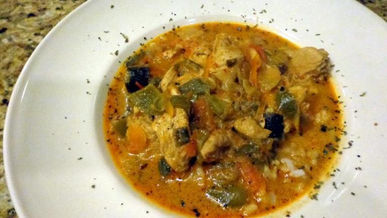 Authentic Thai Red Curry With Chicken Created by Marc Bowman