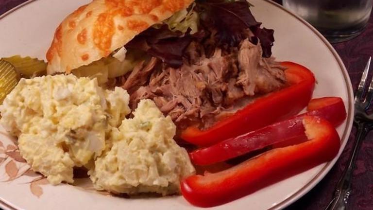 Pulled Pork BBQ Sandwiches created by Lavender Lynn